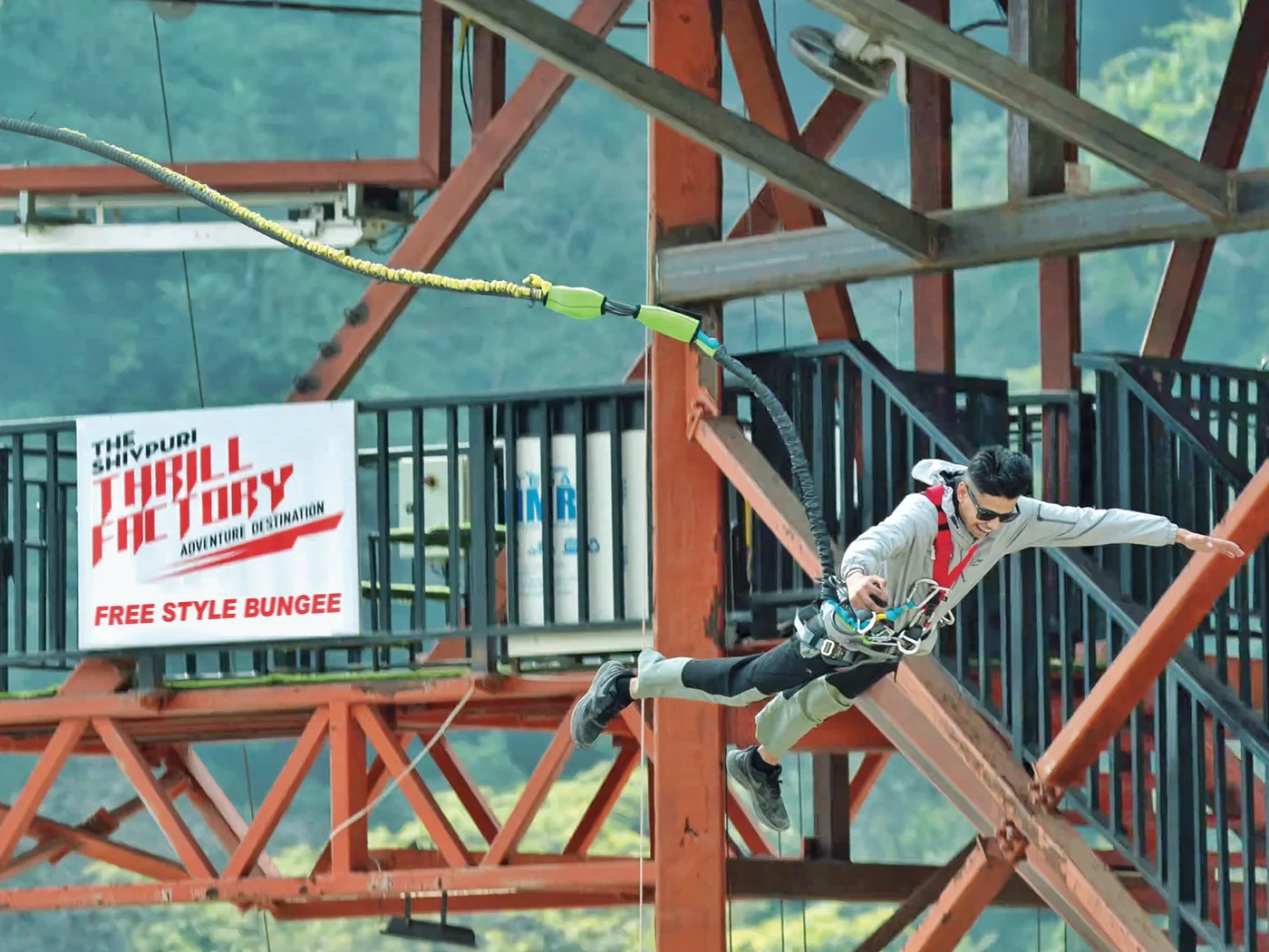 Free Style Bungee by Thrill Factory (Shivpuri Rishikesh)